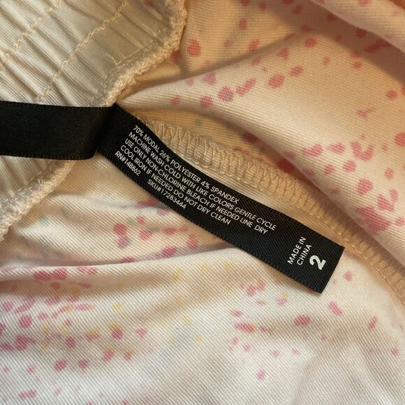 Torrid Sleep Pale Pink & Blue Speckled Lightweight Cozy Pajama Pants Size 2 - Picture 8 of 8